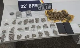 Pol�cia Militar prende dois traficantes do Comando Vermelho com drogas no Nort�o de Mato Grosso