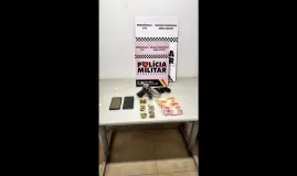 Jovens do CV s�o presos com arma para matar homem em MT