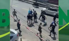 Homem � espancado por mais de 15 pessoas em Salvador antes de jogo de futebol