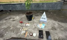 Homem � preso em Mag� suspeito de traficar e ter planta��o de maconha