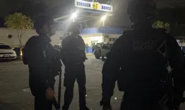 PM remove barricadas na Pedreira ap�s tiroteio intenso entre fac��es