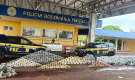 PRF desmantela maior carga de drogas do ano: quase 1 tonelada escondida em min�rio na rodovia