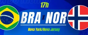Brasil e Noruega se enfrentam hoje pela Copa do Mundo; veja onde assistir