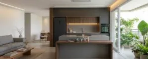 Por que a cozinha est� sumindo dos projetos de casa?