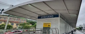 Esta��o do BRT fecha no Rio ap�s v�ndalos danificarem local na madrugada do fim de semana
