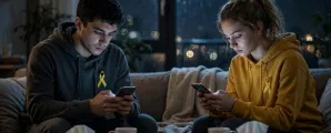 Jovens s�o os mais conectados, mas tamb�m os mais solit�rios: entenda o impacto das redes na sa�de mental