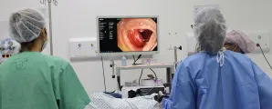 Hospital da Brasil�ndia inicia nova fase e faz 484 exames de intestino por m�s