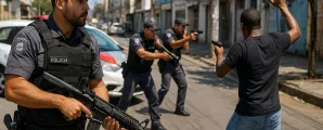 Aumento de assaltos em �reas urbanas leva a opera��es policiais em SP