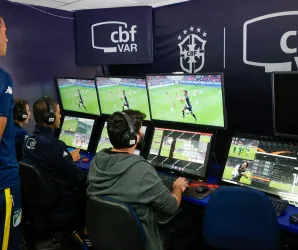 �udio revela por que gol do Cear� contra o Goi�s foi anulado pela CBF