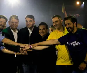 Tarc�sio de Freitas � oficializado candidato ao governo de S�o Paulo com apoio de Fl�vio Bolsonaro