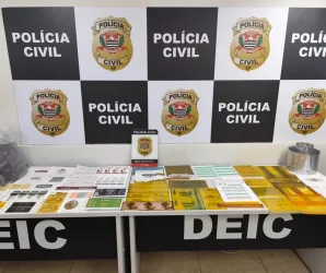 Opera��o em Bauru apreende materiais usados para falsificar bebidas alco�licas