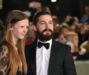 Mia Goth pede div�rcio de Shia LaBeouf ap�s esc�ndalos e pris�o