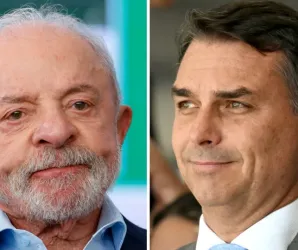 Rede social admite bloqueio de Lula e impulsionamento ilegal de Fl�vio Bolsonaro