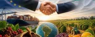 Acordo Mercosul-UE entra em vigor e abre mercado para agro brasileiro, com desafios distintos para caf� e frutas