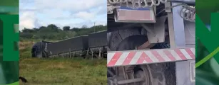 Pol�cia recupera caminh�o roubado e salva motorista feito ref�m em S�o Gon�alo dos Campos