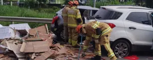 Colis�o na BR-393 no Rio de Janeiro mata cinco pessoas e deixa nove feridos