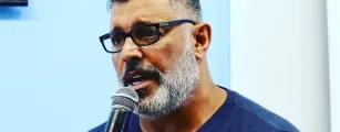 Alexandre Frota fica chateado ao ver Maur�cio Mattar rindo de seu apoio a Lula