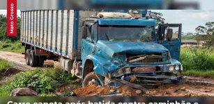 Batida entre carro e caminh�o na BR-163 termina com duas mortes em Sinop