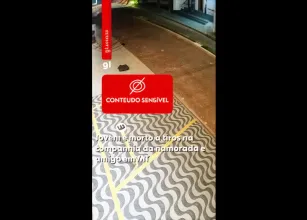 V�deo mostra jovem de 18 anos perseguido e morto a tiros na companhia da namorada em Mato Grosso