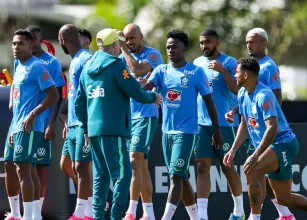 Sele��o brasileira come�a treino nos EUA para a Copa do Mundo