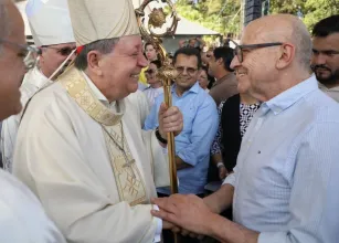 "Beatifica��o do padre Nazareno torna regi�o Oeste de MT refer�ncia religiosa no pa�s�, afirma governador