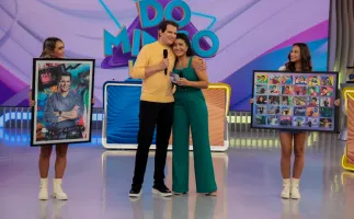Celso Portiolli ganha homenagem emocionante no �Domingo Legal� pelos seus 30 anos como apresentador no SBT