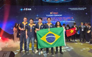 Brasil faz hist�ria na Olimp�ada Internacional de Astronomia e Astrof�sica