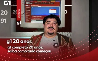 O g1 completou 20 anos: entenda a hist�ria do maior site de not�cias do Brasil
