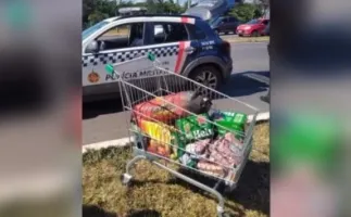 Homem furta mercado para fazer churrasco e � preso