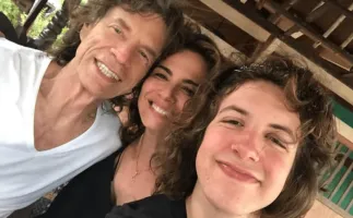 Luciana Gimenez homenageia Mick Jagger no Dia dos Pais nos EUA