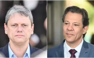 Pesquisa mostra Tarc�sio na frente de Haddad na disputa pelo governo de S�o Paulo