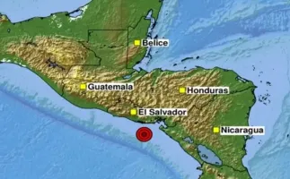 Terremoto de 5,5 graus abala a costa de El Salvador