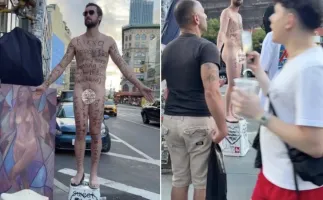 Homem fica nu por 3 dias em Nova York e vira piada por motivo inusitado