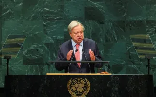 Chefe da ONU avisa sobre perigos de guerras e da intelig�ncia artificial