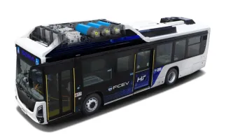 Toyota lan�a Sora, �nibus a hidrog�nio que roda mais de 300 km