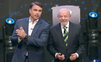 Globo muda regras do debate para barrar intimida��o de Fl�vio Bolsonaro