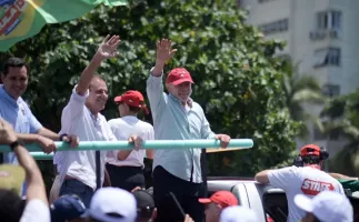 Lula brinca sobre 'Ex�rcito de Lula' com 10,6 milh�es de apoiadores e alfineta Trump