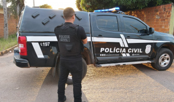 Polcia Civil prende em regio de mata autor de homicdio de criana em Paranatinga