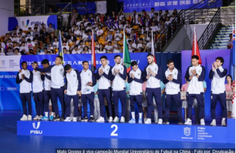 Atletas de MT conquistam ttulo de vice-campeo em Mundial de Futsal na China