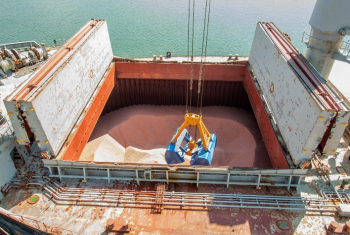 Importao de fertilizantes movimenta portos do Paran, mas falta espao