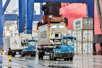 Porto de Paranagu exporta 608 mil toneladas de frango congelado de janeiro a abril
