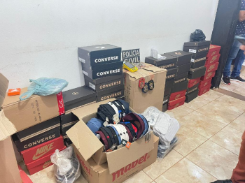 Polícia Civil apreende em Sorriso grande quantidade de mercadoria sem comprovação fiscal