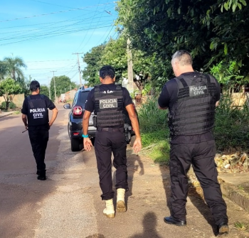 Polcia Civil cumpre 12 mandados contra organizao criminosa em Barra do Garas