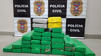 Polcia apreende mais de 30 quilos de drogas no Norto