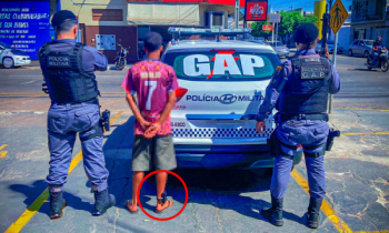 Gap realiza priso de fugitivo da justia em Barra do Garas