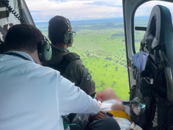 Ciopaer realiza transferncia de paciente de Salto do Cu para Cceres