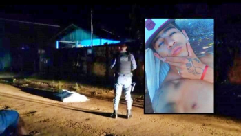 Jovem de 24 anos  executado a tiros e irm  baleada na perna