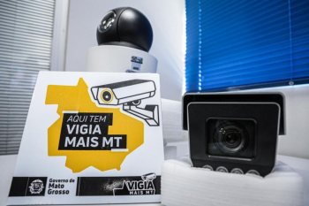 Sesp disponibiliza 4,7 mil cmeras do Vigia Mais MT  Prefeitura de Cuiab