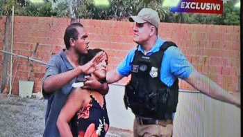 Sequestrador  preso aps manter me e filho de seis anos refns em Cuiab