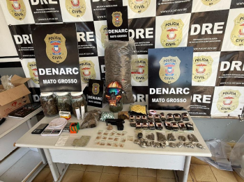 Polcia Civil fecha fbrica e ponto de distribuio de drogas no bairro Boa Esperana